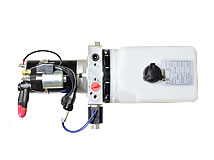 Draufsicht Gleichstromaggregat, einfachwirkend, 800 W