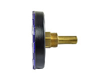 Seitenansicht Bimetall-Thermometer NG80