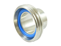 Anschweiß-Rohrstutzen mit Überwurfmutter