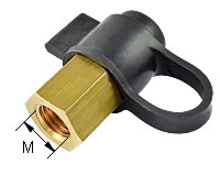 Prüfverschraubung für Druckluftbremsanlagen