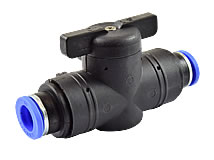 Kugelhahn mit Push-In-Anschluss