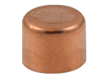 Lötfitting aus Kupfer, Kappe