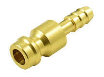 Minikupplung Stecker mit Schlauchanschluss