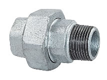 Verschraubung, konisch dichtend