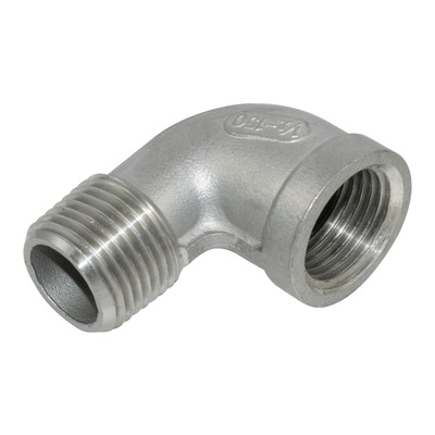 Edelstahl Winkel 90&deg; IG/AG