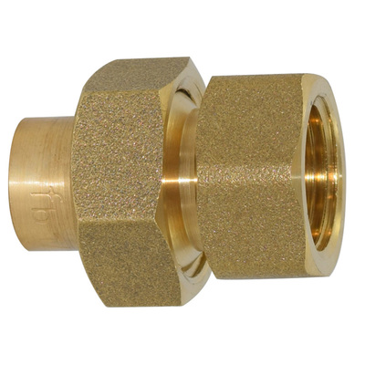 L&ouml;tfitting aus Rotguss, Verschraubung