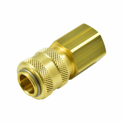 Druckluftkupplung, Kupplungsmuffe mit Innengewinde G1/4, NW 5