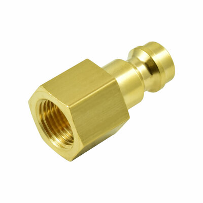 Druckluftkupplung, Kupplungsstecker mit Innengewinde G1/4, NW 5