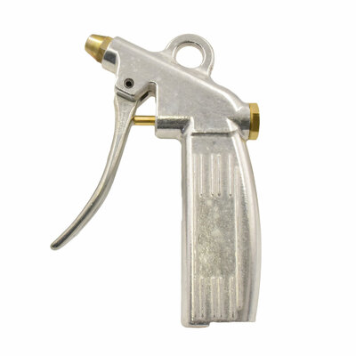 Ausblaspistole mit auswechselbarer Kurzd&uuml;se, Aluminium