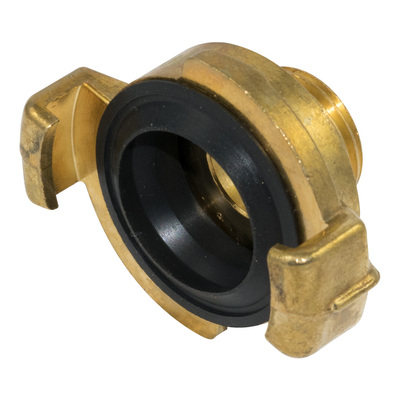 Au&szlig;engewindekupplung, Klauenkupplung f&uuml;r Wasser, 40mm, G1/2A