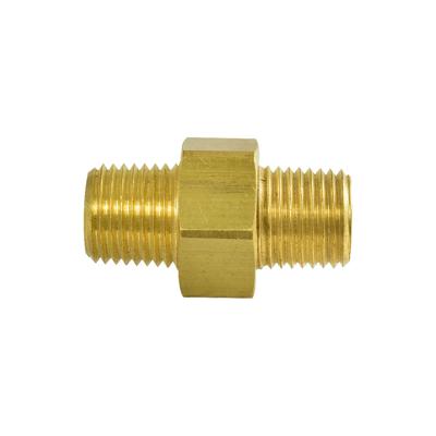 DZ-KVAA17 Doppelnippel, l&ouml;sbar Messing R3/8"AG