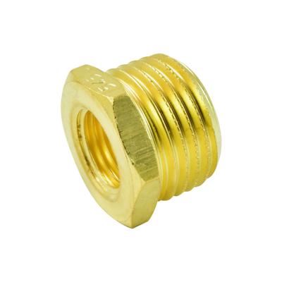 DZ-RI21/13 Reduziernippel Messing G1/2A auf IG1/4