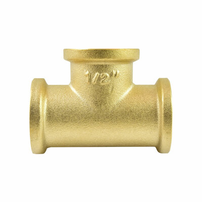 Messingfitting, T-Verschraubung