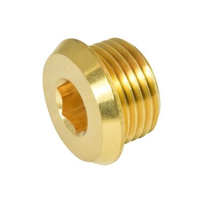 DZ-VS-G1/2A Verschlussschraube Messing G1/2A