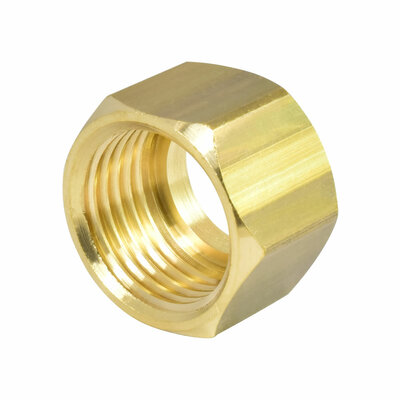 Messingfitting, &Uuml;berwurfmutter