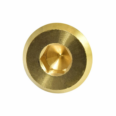 Messingfitting, Verschlussschraube