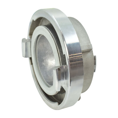 &Uuml;bergangsst&uuml;ck f&uuml;r Feuerwehrkupplungen, Knaggenabstand 66-89, Baugr&ouml;&szlig;e C-B