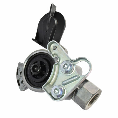 Kupplungskopf f&uuml;r Zugmaschine, schwarz, M22x1,5