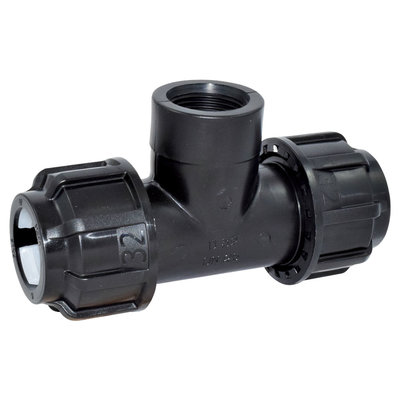 PP T-St&uuml;ck mit Innengewinde