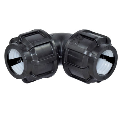PP Winkel zum Verbinden von PE Rohren, f&uuml;r Rohr-AD 25mm