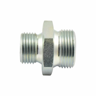 Reduziernippel DIN 74299, flachdichtend, M22x1,5/M16x1,5