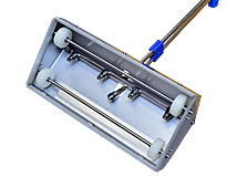 Ansicht von unten Bodenreiniger mit Doppellanze