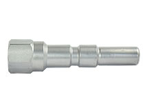 Seitenansicht Edelstahl-Langnippel IG1/4