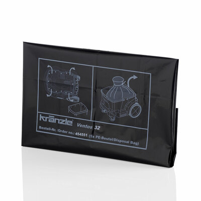 454551 Entsorgungsbeutel 5St. 30l f&uuml;r Ventos 32 L/PC - Kr&auml;nzle Original