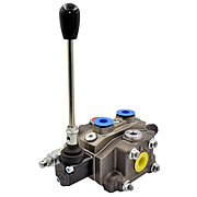 Handhebelventil, montiert