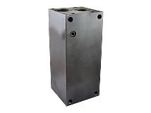 Seitenansicht Mehrfachanschlussplatte NG 10