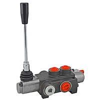 Doppeltwirkender Handhebelsteuerblock