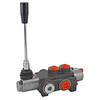 Doppeltwirkender Handhebelsteuerblock