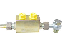 Detailansicht Sperrventil für hydraulischen Oberlenker