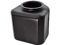 Rückansicht 4,5l Öltank für Handpumpen