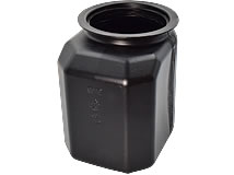 Rückansicht 1,2l Öltank für Handpumpen