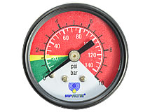 Verschmutzungsanzeige für Rücklauffilter