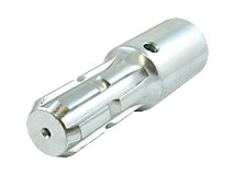 Rückansicht Vielkeilwelle mit Zapfwellenprofil