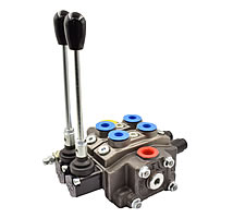 Doppeltwirkender Zweifach-Handhebelsteuerblock