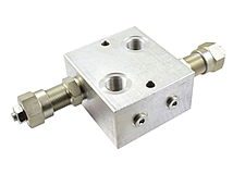 Druckbegrenzungsventil, gegenseitige Ölableitung