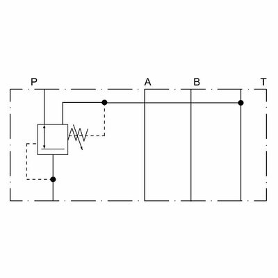 3-Wege-Druckminderventil, direkt gesteuert, Nenngr&ouml;&szlig;e 6