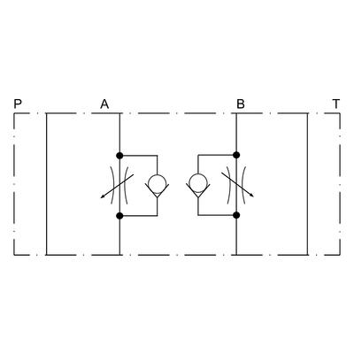 Drosselr&uuml;ckschlagventil, Nenngr&ouml;&szlig;e 6