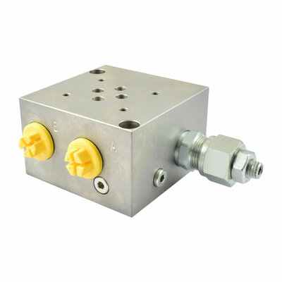 Anschlussplatte mit Druckbegrenzungsventil, Nenngr&ouml;&szlig;e 6