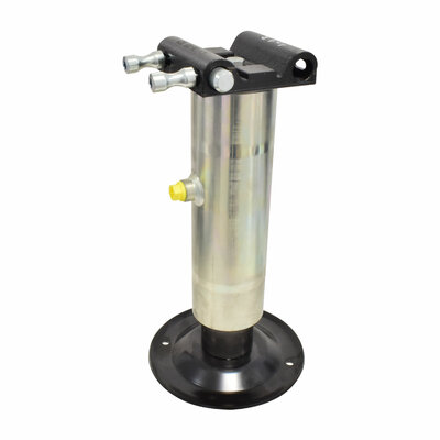 St&uuml;tzzylinder, einfachwirkend, mit R&uuml;ckholfeder