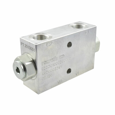 Entsperrbares Doppelr&uuml;ckschlagventil