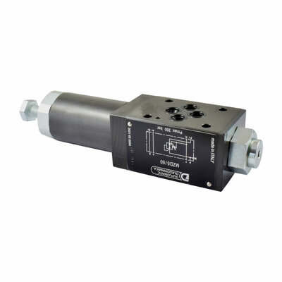 3-Wege-Druckminderventil, direkt gesteuert, Nenngr&ouml;&szlig;e 6