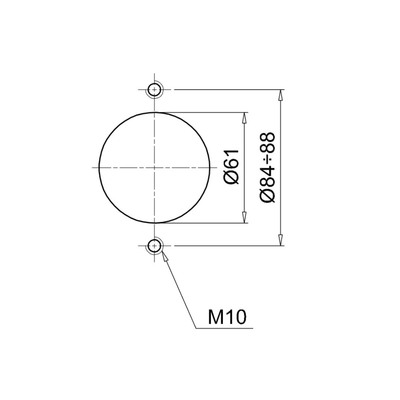 R&uuml;cklauffilter 45 l/min, G1/2 Tankbohrbild