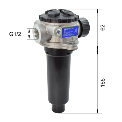 R&uuml;cklauffilter 45 l/min, G1/2
