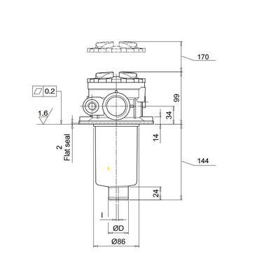 R&uuml;cklauffilter 100 l/min, G1