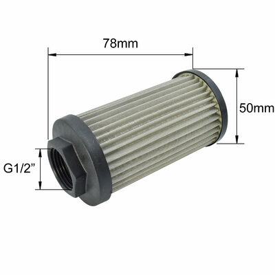 Saugfilter 15 l/min, G1/2