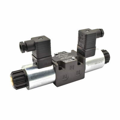 4/3-Wegeventil, direktgesteuert, Nenngr&ouml;&szlig;e 6 (Symbol G), 12V